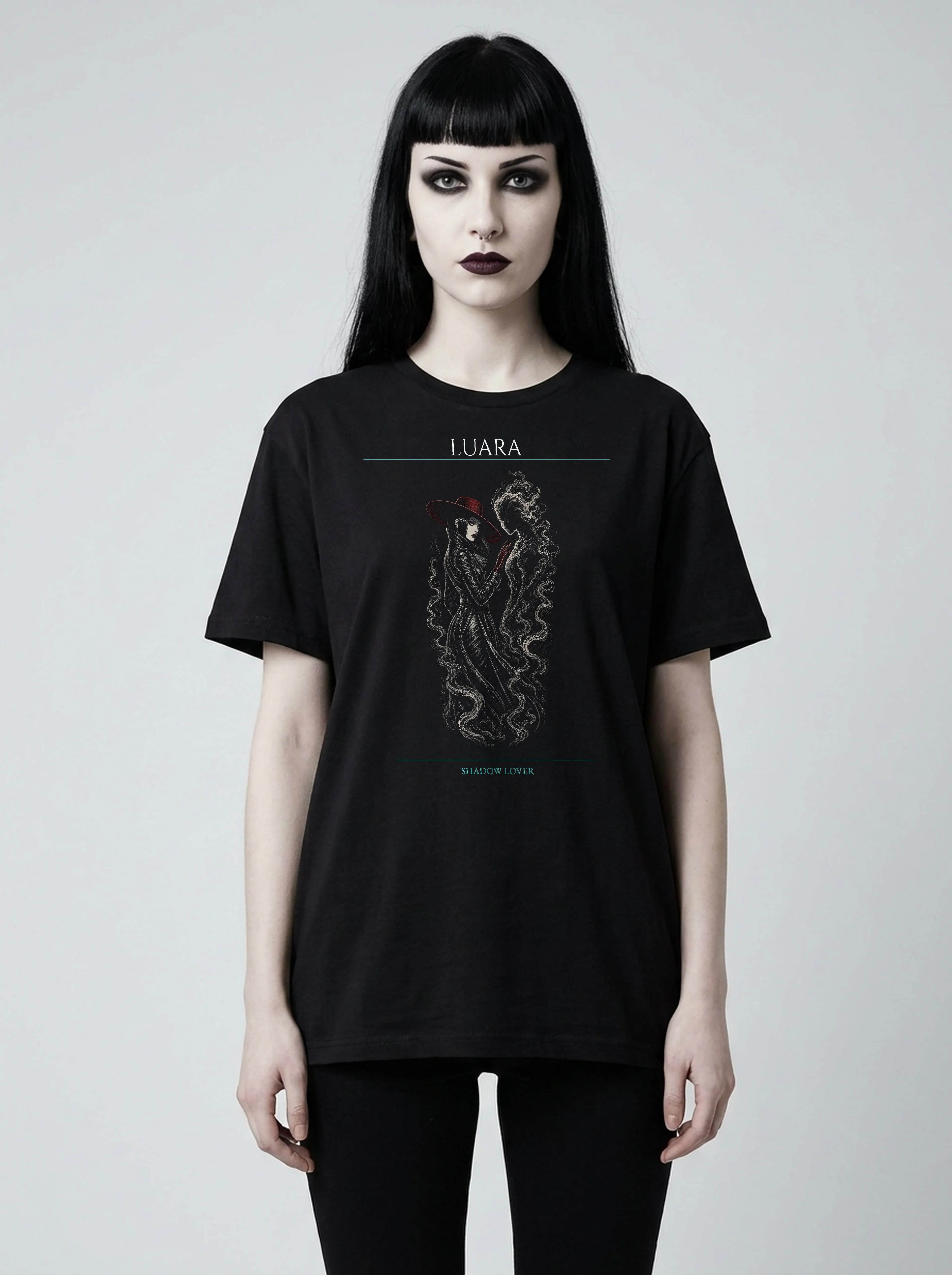 Luara T-Shirt: female model, front view