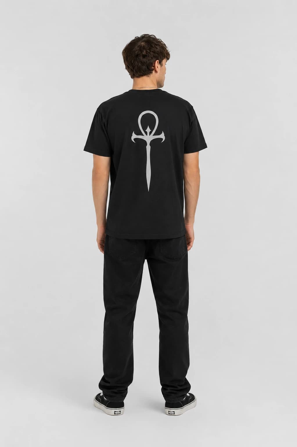 Nocturnal | T-Shirt: male model, back view