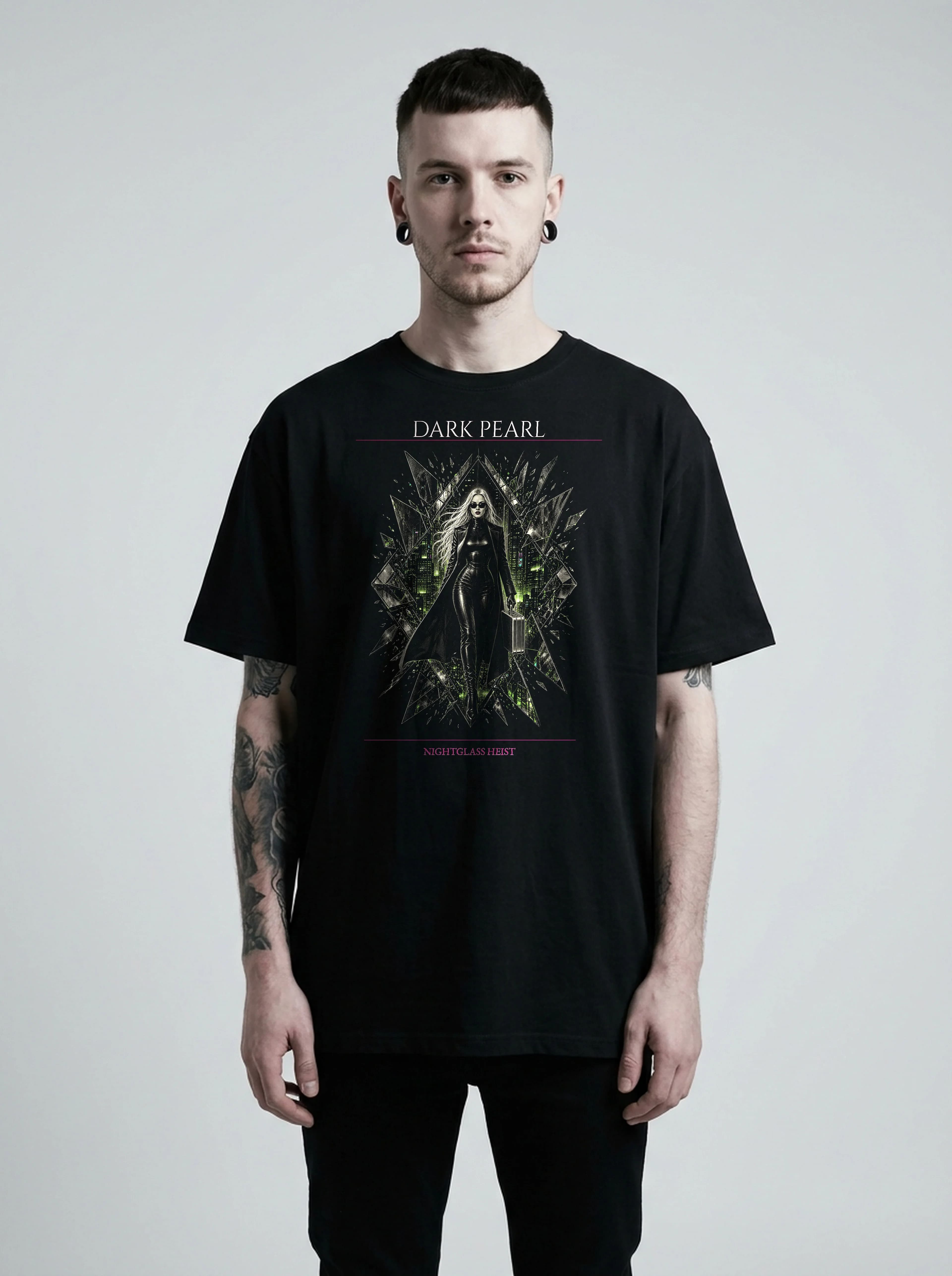 Dark Pearl | Nightglass Heist T-Shirt - xUhbLMii0-8