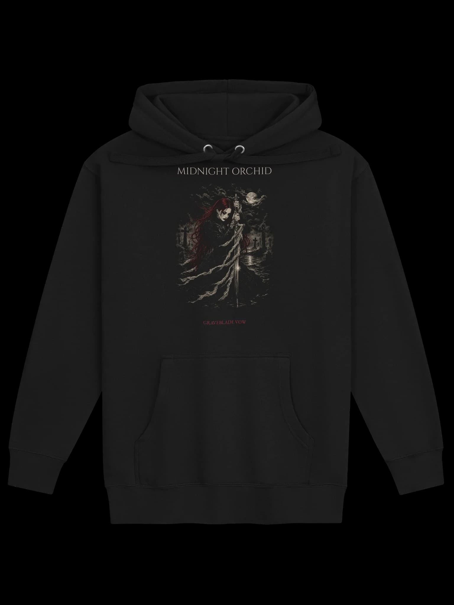 Midnight Orchid | Graveblade Vow Hoodie - 96KVDq3Y1yk