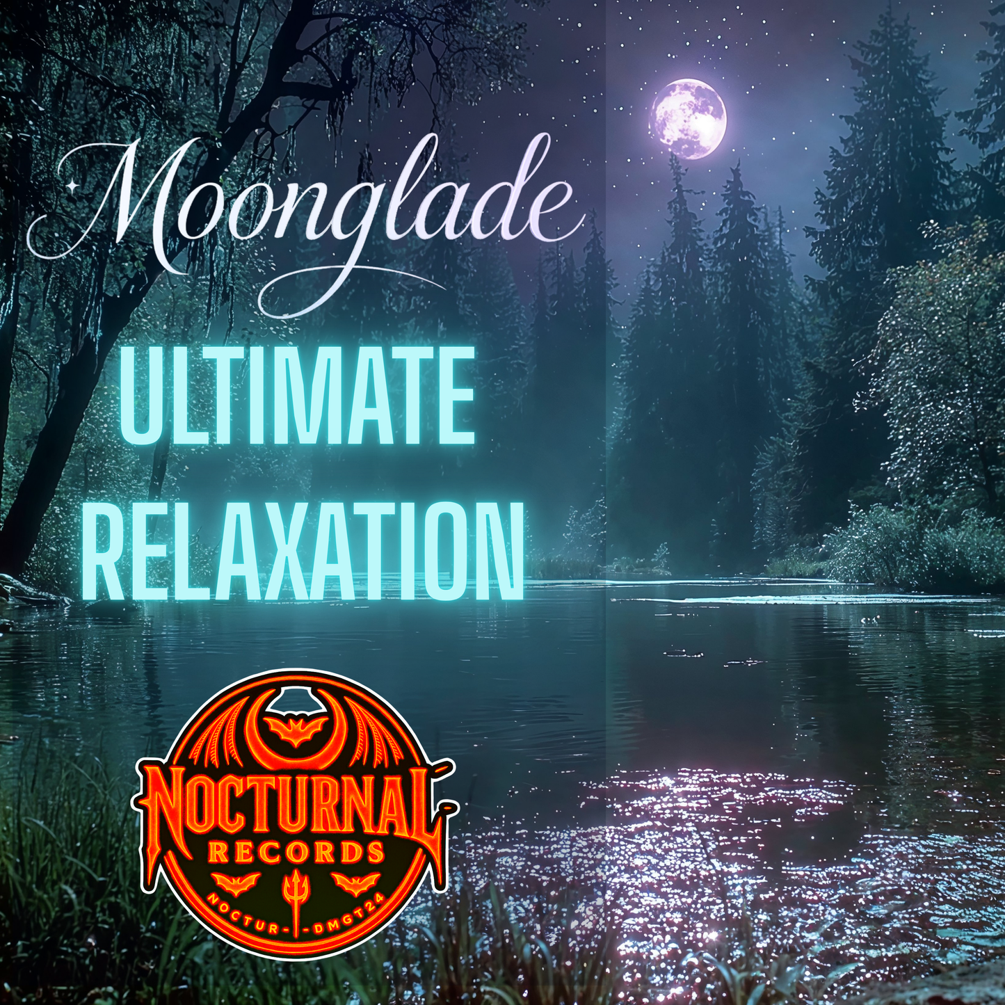 Nocturnal Records - Moonglade | 1 Hour Unwind & Destress: Ultimate Relaxing Ambience Music