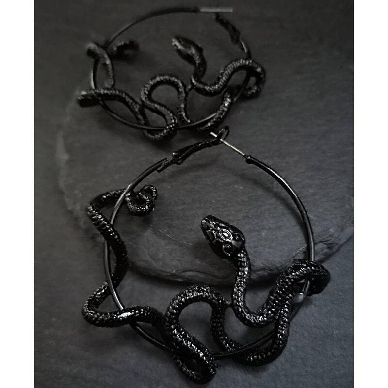 Cyvril - Goth Serpent Ohrringe